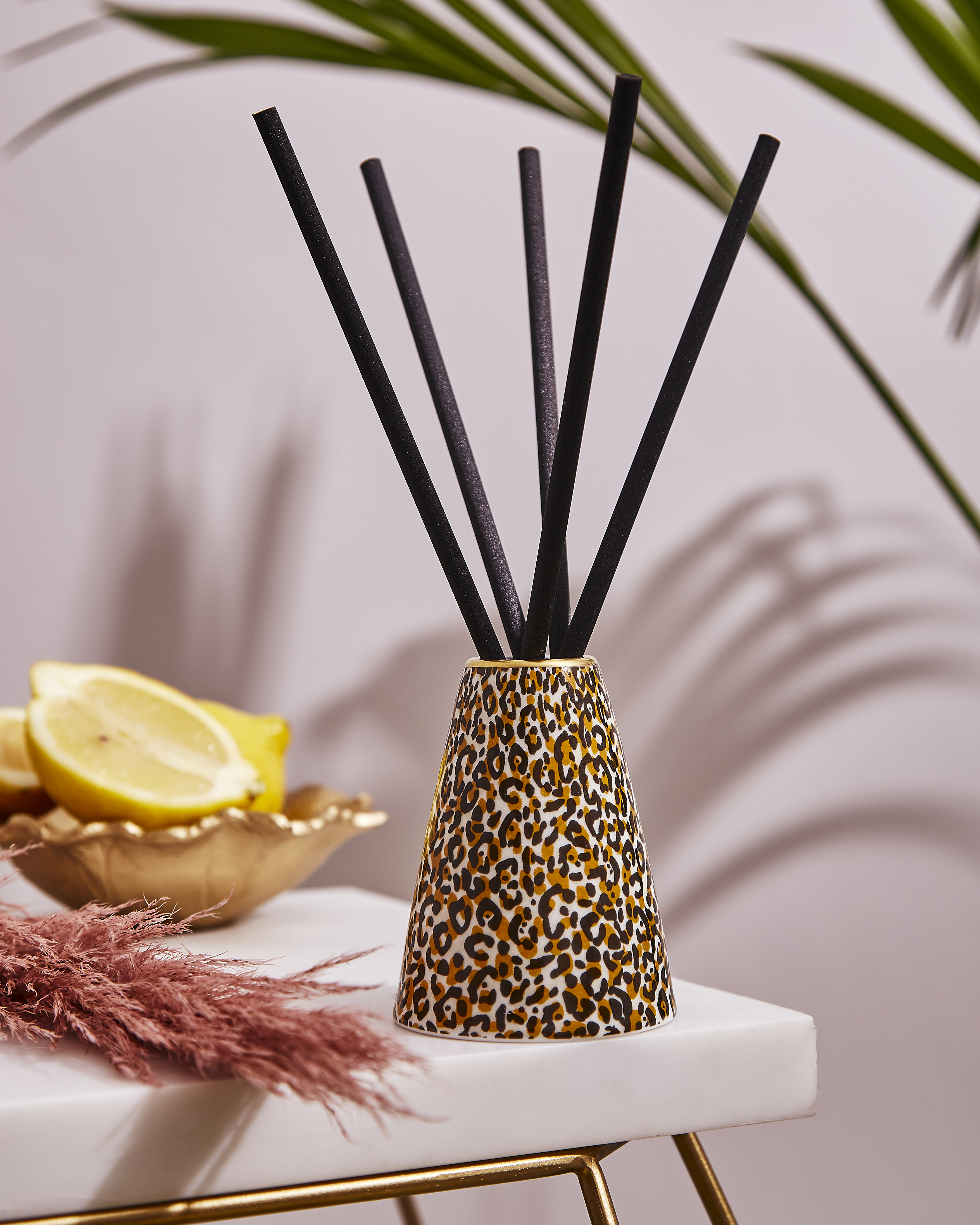 Creatures of Curiosity Leopard Reed Diffuser image number null